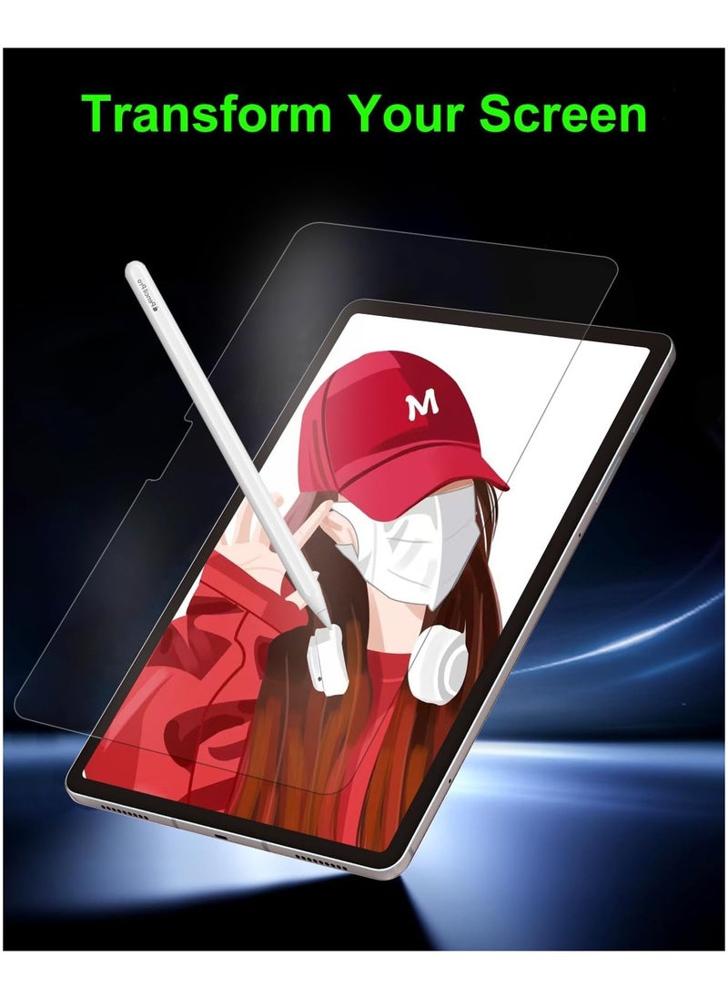 ماركة غير محددة - واقي شاشة من الزجاج المقوى لجهاز iPad Pro 11 بوصة 2024 اللوحي، واقي شاشة بصلابة 9H، واقي شاشة بدون فقاعات شفاف - Image 1