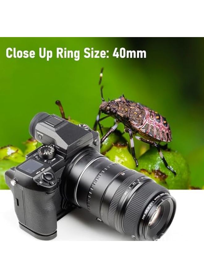 40 ملم أنبوب تمديد ماكرو من الألومنيوم مع محول تركيز تلقائي من نوع G لكاميرات GFX - Image 3