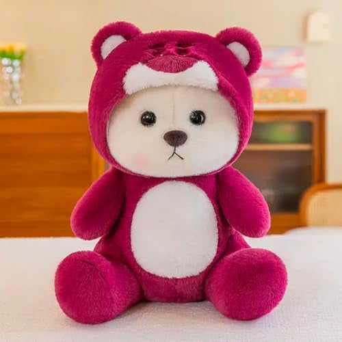 Softdreams Soft Plush Toy for Kids – Cute Stuffed Animal Soft Toy – Soft Cuddly Toy for Baby Boys & Girls, Return Gift & Room Décor - Hooded Hat Bear 30cm - Image 2