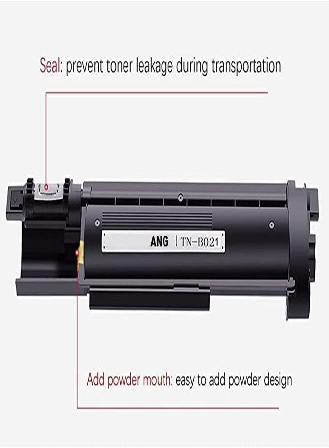 ANG Compatible Toner Cartridge for Brother TN-B021 | Black Laser Printer Toner Replacement | Compatible with HL-B2000D, HL-B2080DW, DCP-B7500D, DCP-B7535DW, MFC-B7715DW | 2600 Page Yield (Pack of 1) - Image 3