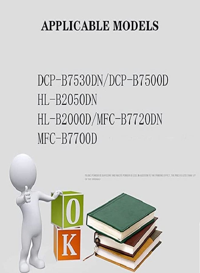 ANG Compatible Toner Cartridge for Brother TN-B021 | Black Laser Printer Toner Replacement | Compatible with HL-B2000D, HL-B2080DW, DCP-B7500D, DCP-B7535DW, MFC-B7715DW | 2600 Page Yield (Pack of 1) - Image 5