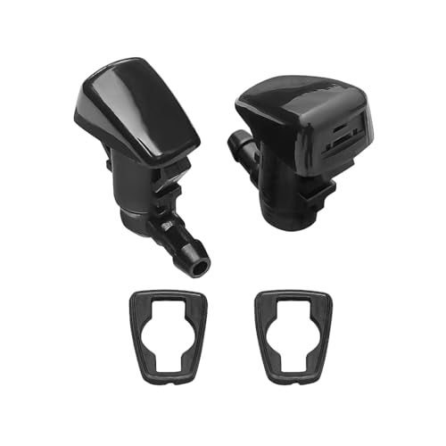 AMFRNE 85381AE020 Premium Wiper Washer Nozzles Fit for Toyota Sienna 20042010 Solara 20042008 Windshield Washer Jet Nozzle and Hood Retaining Clips Kit Easy to Install Ref 58118 5332608010 - Image 3