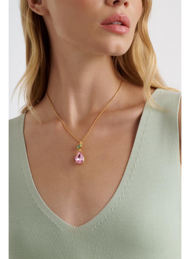 Ted Baker TEARSA: Crystal Teardrop Pendant Necklace - Image 5