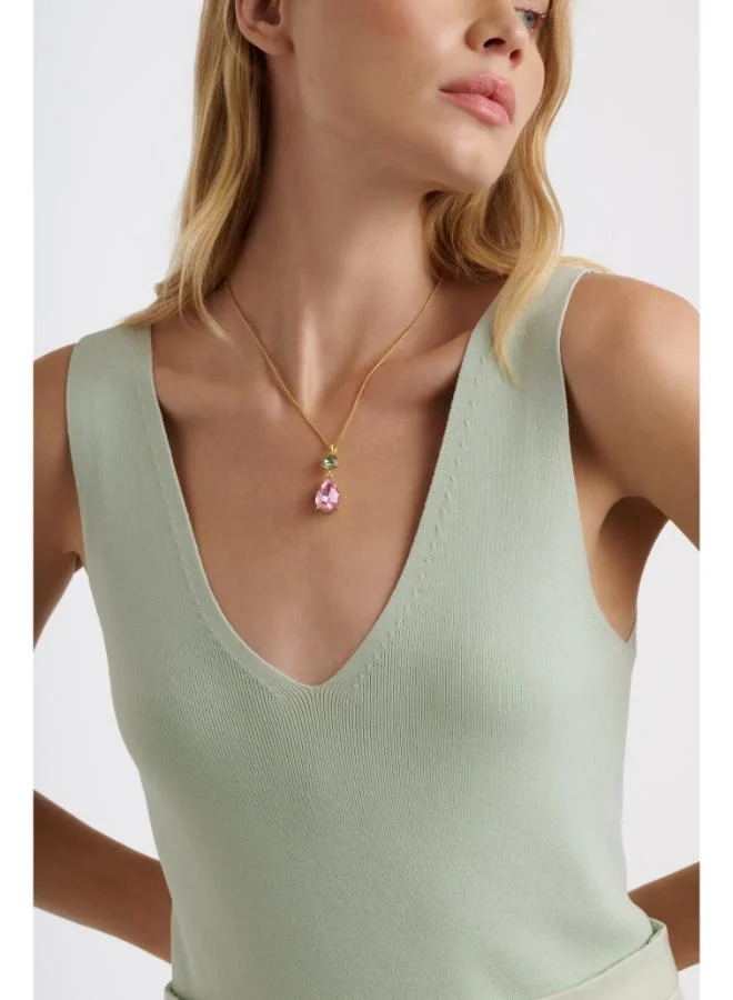 Ted Baker  TEARSA: Crystal Teardrop Pendant Necklace for Women | Best Price UAE