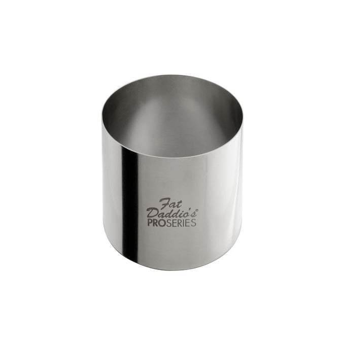 STAINLESS STEEL ROUND CAKE PASTRY RING 25 X 2 INCH