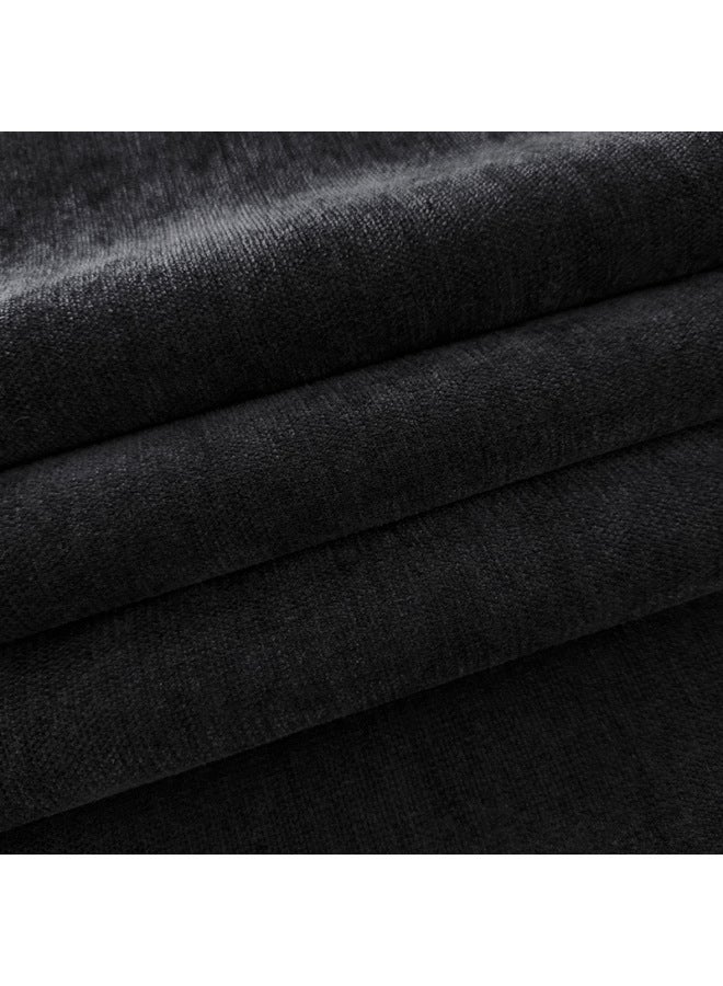 Solid Color Chenille Fabric Polyester Flannel Chinese Soft Bag Pillow Cushion Cover Sofa Fabric