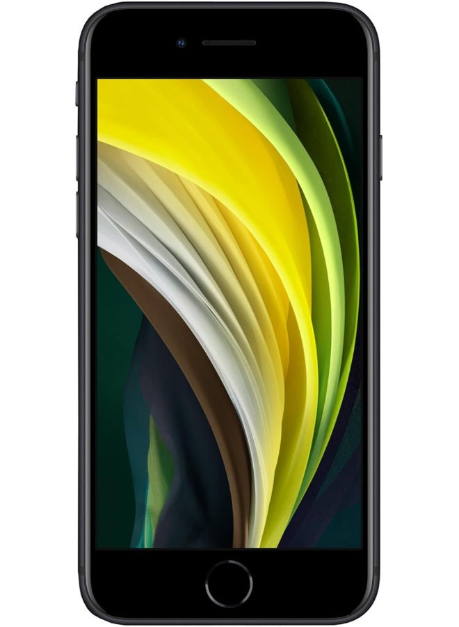 ابل  مجدد - آيفون SE 2 أسود 64GB 4G مع فيس تايم - النسخة الأمريكية - Image 3