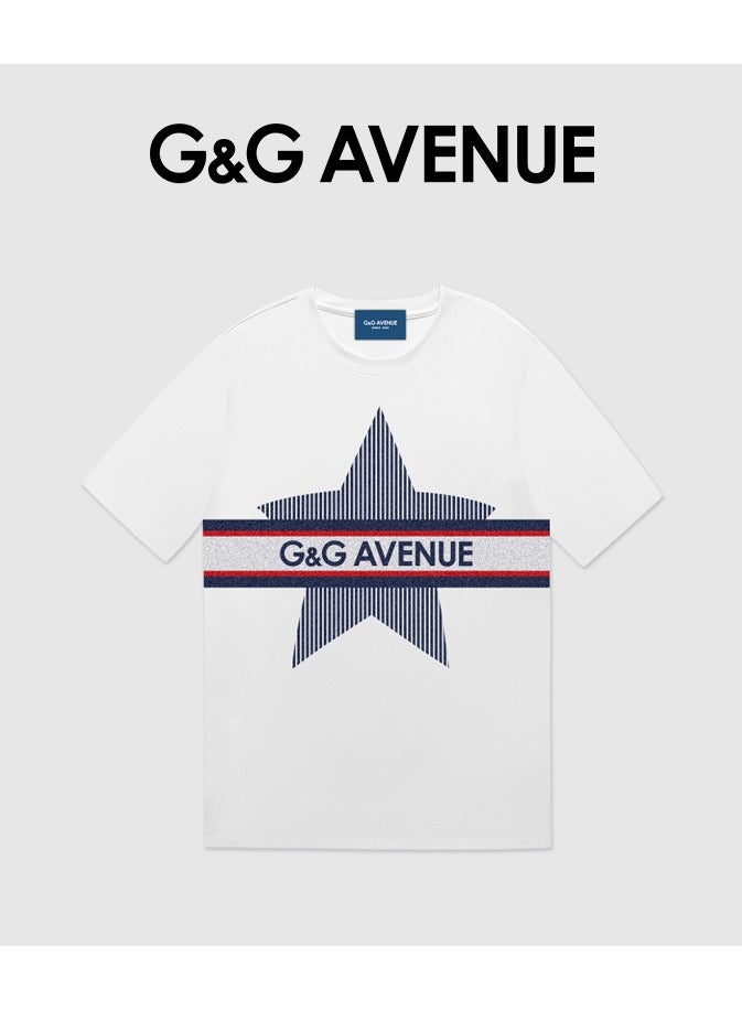 G&G AVENUE Men's Graphic T-Shirt - Stylish Pullover Short Sleeve Crewneck Streetwear Graphic Tee for Men - Image 1