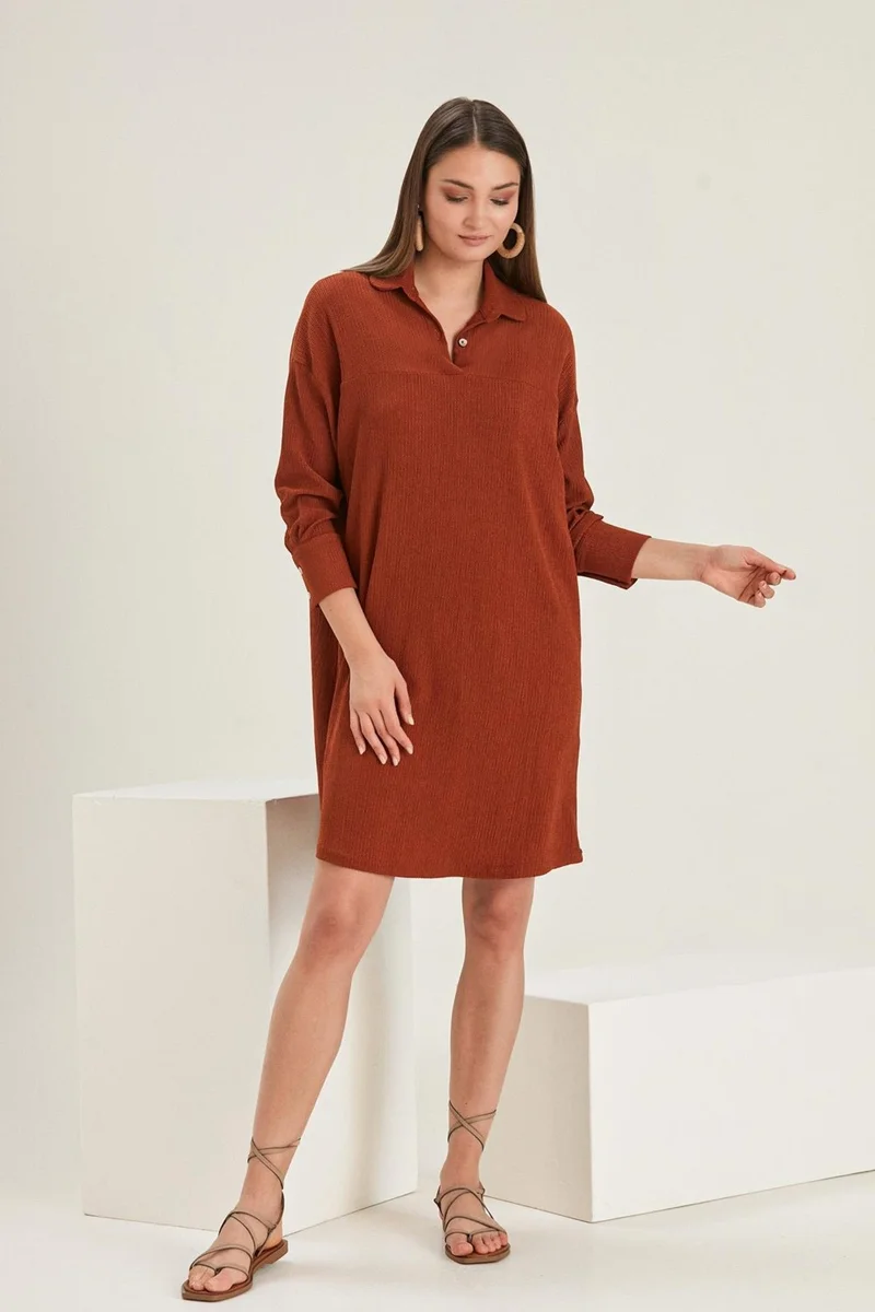 Alexander Gardi Button Detail Dress (B22-21900)