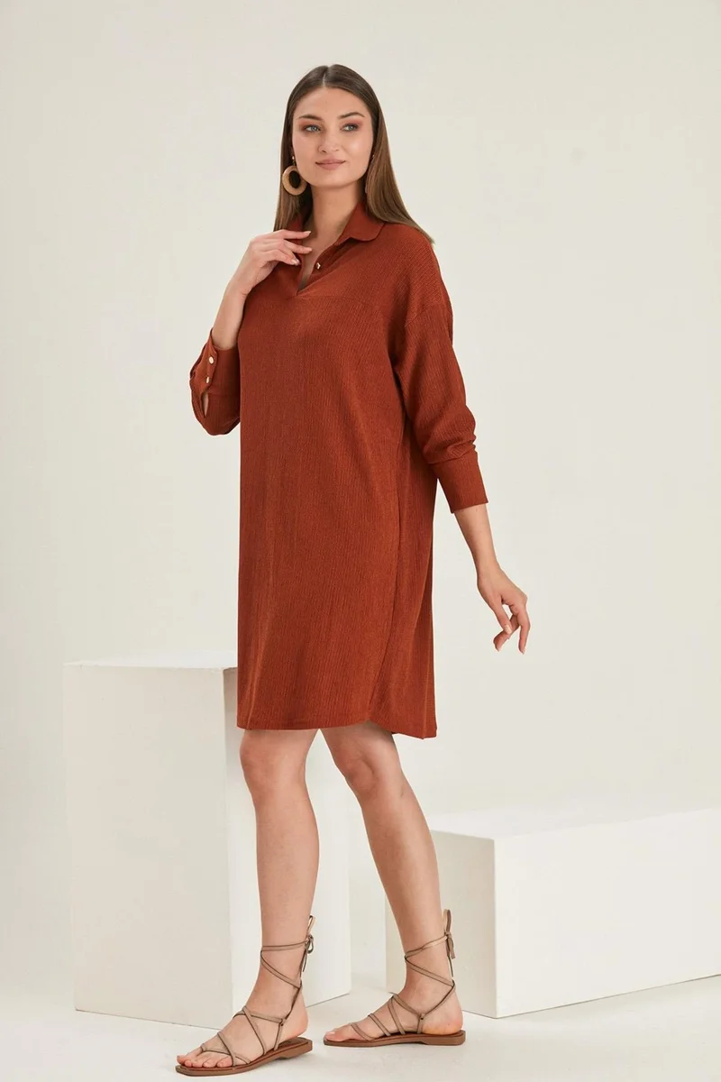 Alexander Gardi Button Detail Dress (B22-21900)