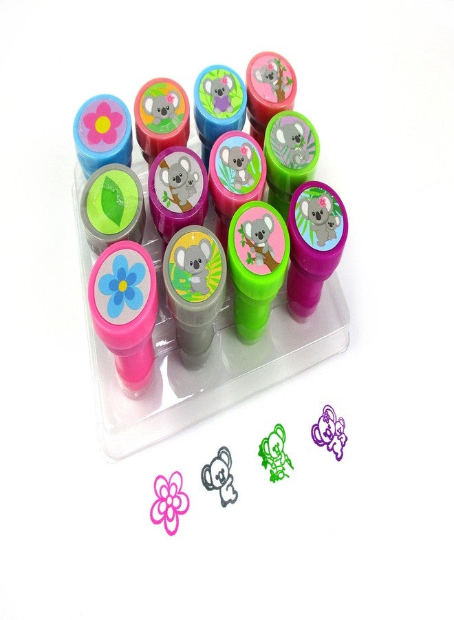 TINYMILLS 12 Pcs Koala Stamp Kit - Image 1
