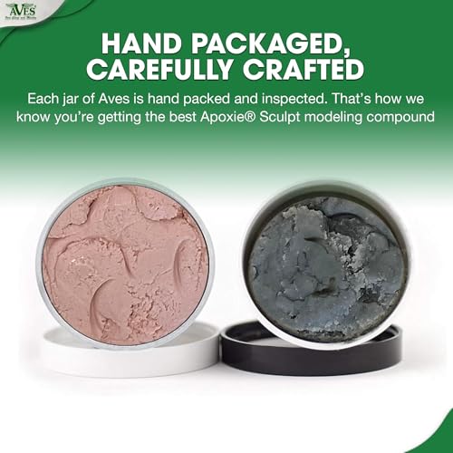 Aves Apoxie Sculpt - 2 Part Modeling Compound (A & B) - 1 Pound, Apoxie Sculpt for Sculpting, Modeling, Filling, Repairing, Simple to Use and Durable Self-Hardening Modeling Compound - Pink - Image 2