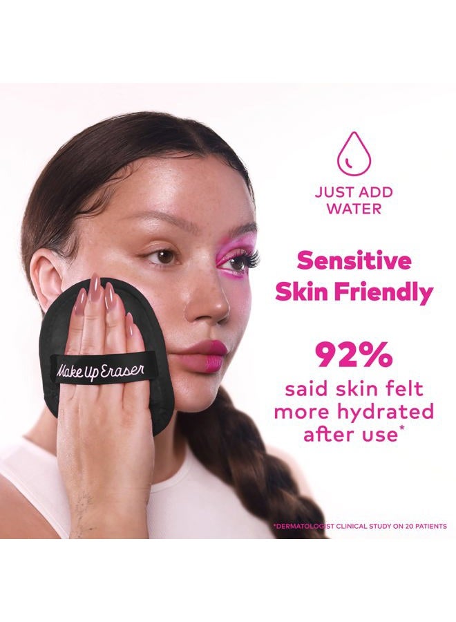 Makeup Eraser The Original MakeUp Eraser, 7-Day Set, Erase All Makeup With Just Water, Including Waterproof Mascara, Eyeliner, Foundation, Lipstick, Sunscreen, and More! Chic Black, 7ct. - Image 3