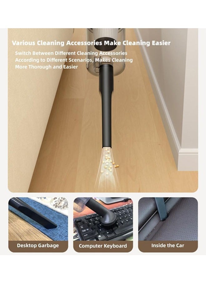 Arabest Cordless Stick Vacuum Cleaner and Mop Combo, Vacuum Blower and Mop 3 in 1, 12000pa Suction Stick Vacuum Cleaner with Water Tank, Rechargeable, for Home, Hard Floor, Pet Hair  - Image 5
