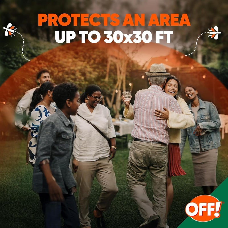 OFF! ! Outdoor Insect & Mosquito Repellent Fogger, Backyard Pretreat, Kills & Repels Insects in an up to 900 sq, ft, area, 16 oz (Pack of 2) - Image 4