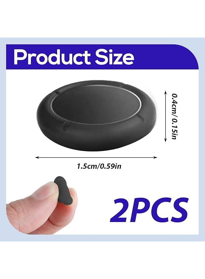 قطعتان من أغطية عصا التحكم البديلة لجهاز Nintendo Switch OLED Thumb Caps قبضة أغطية بديلة لعصا التحكم التناظرية لجهاز Nintendo Switch و Switch Lite أغطية عصا التحكم المريحة للألعاب (كلاسيكية) - Image 3
