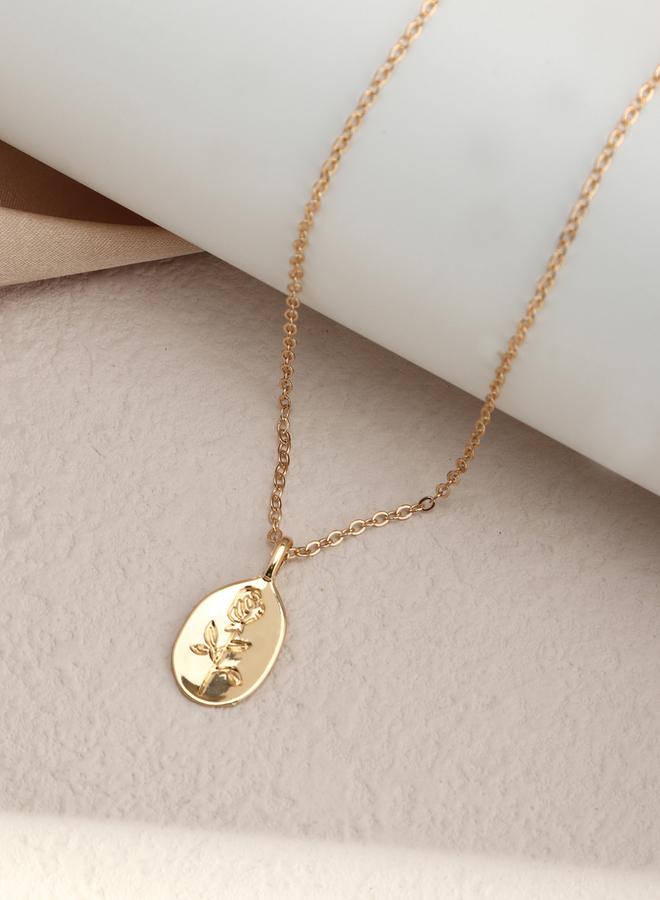 Take Two Flower Pendant Necklace - Image 3