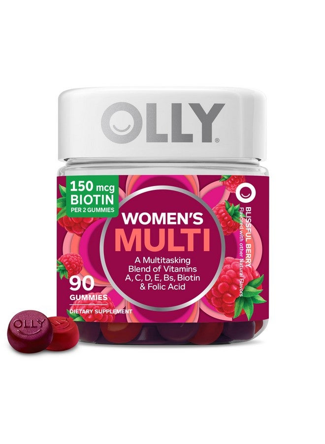 علكة الفيتامينات المتعددة للنساء من أولي، فيتامينات أ، د، ج، هـ، البيوتين، حمض الفوليك، فيتامين قابل للمضغ للبالغين، بنكهة التوت، إمداد لمدة 45 يومًا - 90 قطعة (قد تختلف العبوة)
