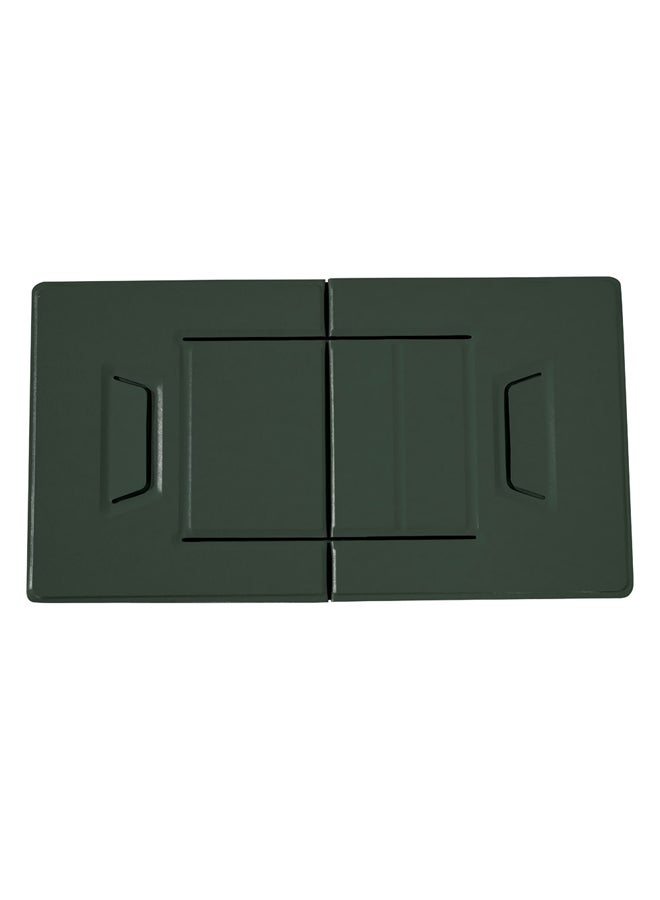 DPT طاولة نزهة قابلة للطي من MDF، طاولة نزهة، زيتوني، الحجم: 43.5*23.5*1 سم - Image 4