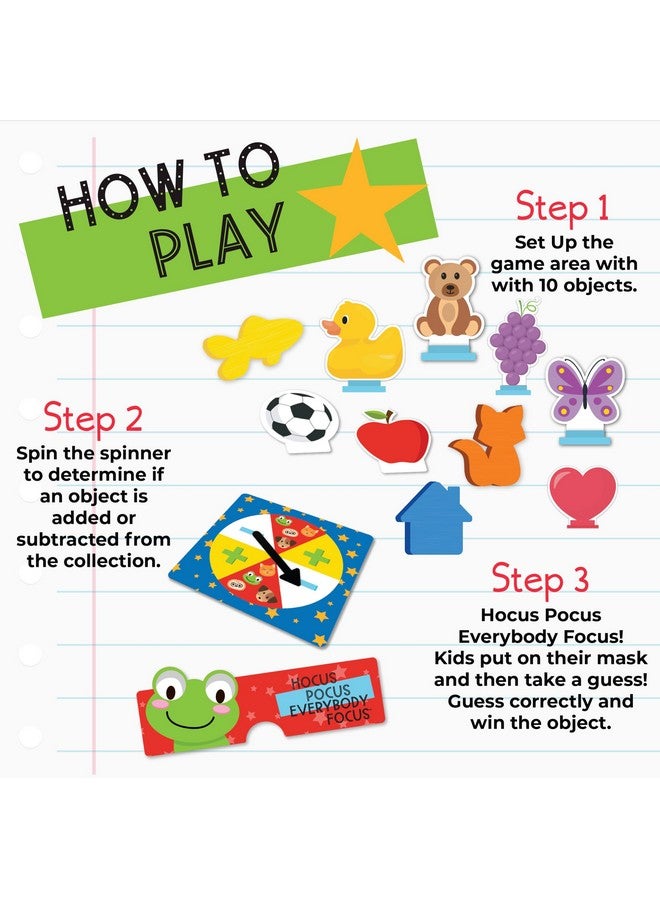 Briarpatch | Hocus Pocus Everybody Focus Game, School Readiness Game for Preschool, Travel-Friendly, Early Learning Game, Classroom Game, Ages 3+ - Image 4