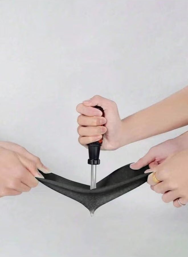 أغطية أحذية مقاومة للماء 2 أزواج ، تغطية حذاء أمطار مقاومة للماء غير المنقوسين. - Image 3