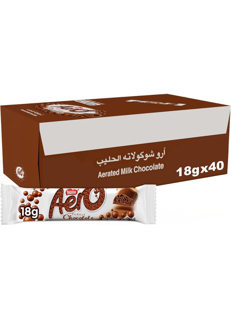Nestle Milk Chocolate Bar 18gm Pack Of 40 - Image 1