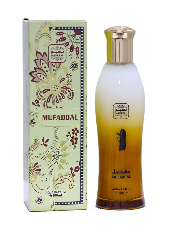Naseem Mufaddal Eau De Parfum Aqua Perfume for Men & Women - 100ml - Image 1
