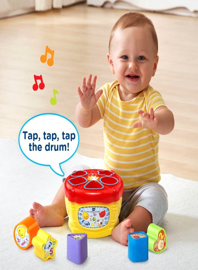 VTech Sort and Discover Drum, Yellow - Image 4