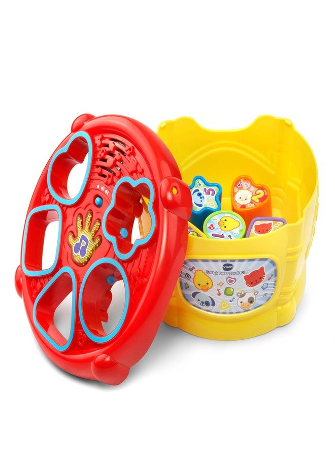 VTech Sort and Discover Drum, Yellow - Image 3