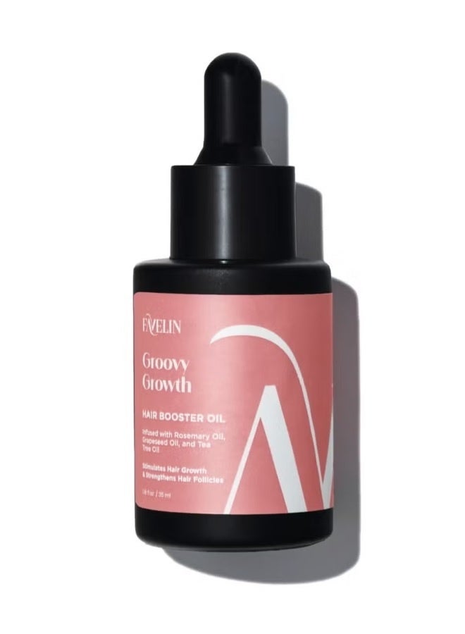 Groovy Growth Hair Booster Hair Oil Stimulates Hair Growth 35 ml