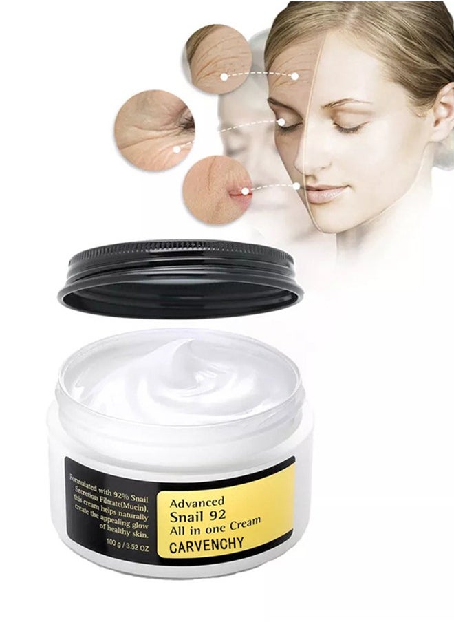 CARVENCHY - Advanced Snail 92 All In One Cream 100grams - Image 1