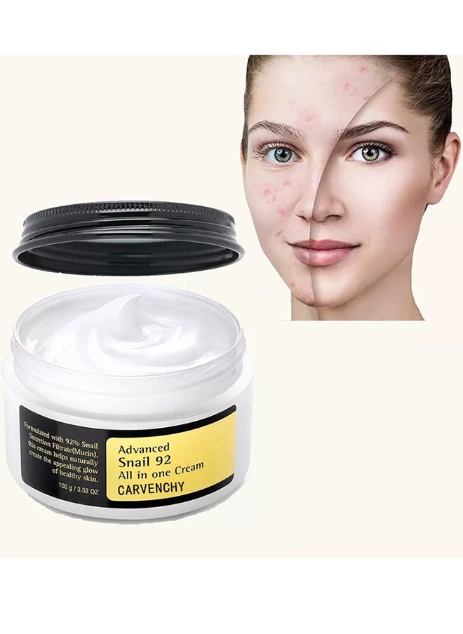 CARVENCHY - Advanced Snail 92 All In One Cream 100grams - Image 1