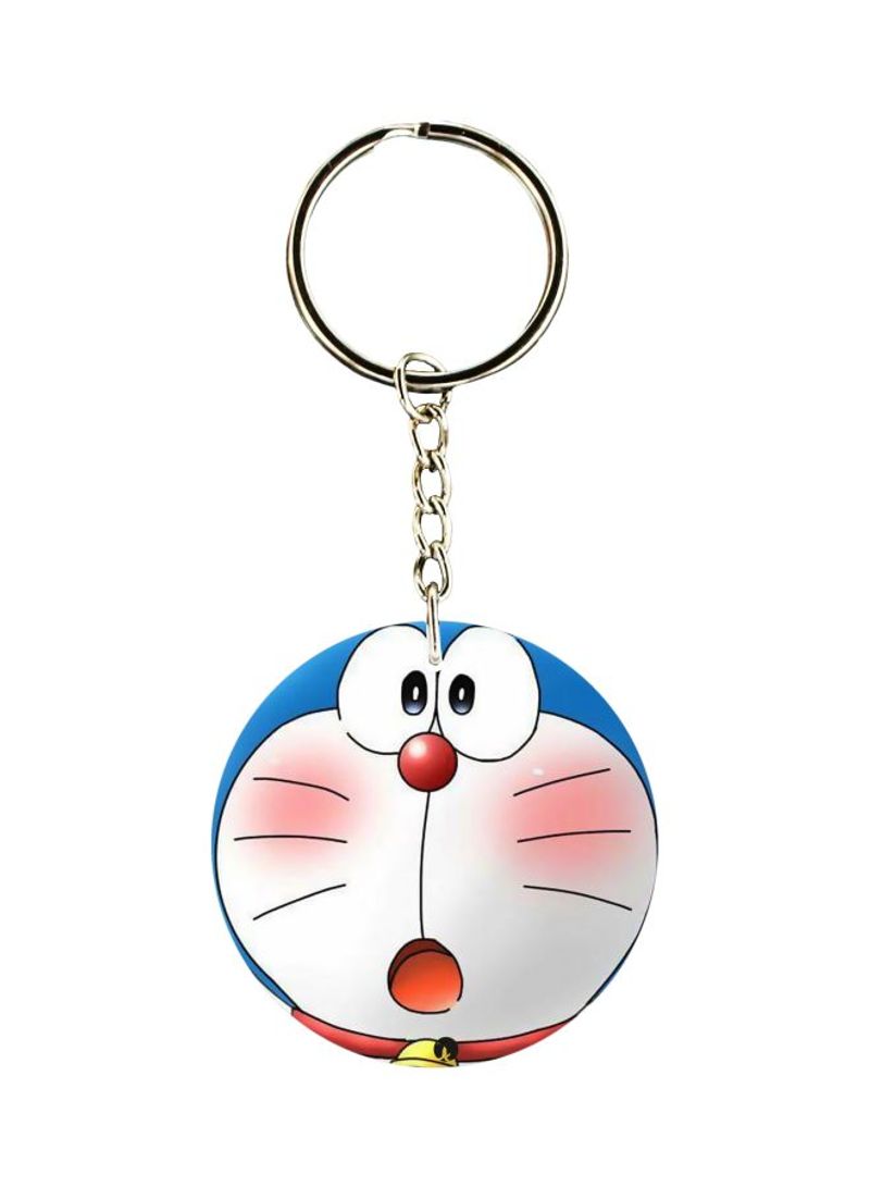 Doraemon Printed Double Sided Keychain