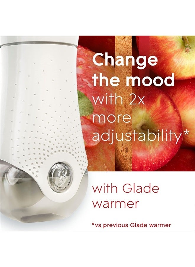 Glade عبوات إعادة تعبئة معطر الهواء، زيوت عطرية وأساسية للمنزل والحمام، تفاح وقرفة، 3.35 أونصة سائلة، 5 قطع - Image 2