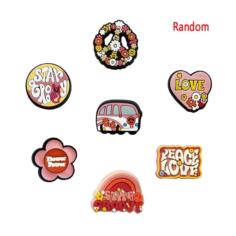 NCTOPHU Lot of 30 50 100pcs Random Different Shoe Charms Men Women Shoes Decoration for Kids Boys Girls Birthday Gifts - Image 4