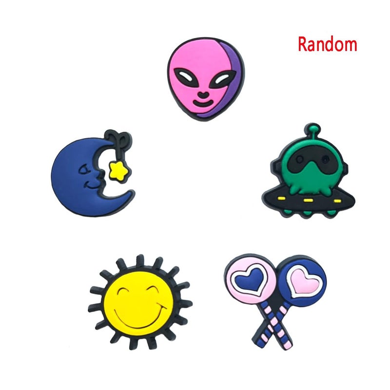 NCTOPHU Lot of 30 50 100pcs Random Different Shoe Charms Men Women Shoes Decoration for Kids Boys Girls Birthday Gifts - Image 5