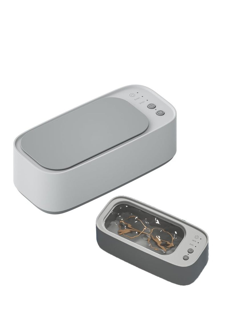 Excefore Ultrasonic Cleaner, 45khz Ultrasonic Jewellery Cleaner, Portable And Low Noise Jewellery Cleaner Ultrasonic, for Cleaning Jewelry, Eyeglasses, Watches, Ring, Necklace - Image 1