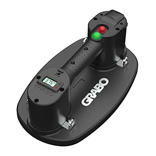 GRABO Pro-Lifter Heavy Lift, 20 Liter Pumping Capacity, Versatile, and Tested Electric Suction Cup with Run Status Indicator and Rubber Foam Seal - Image 1