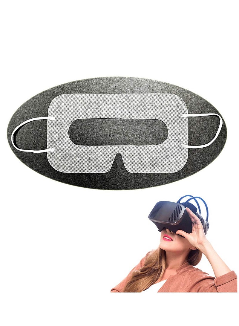 Disposable VR Eye Mask for Oculus Quest 2 SkinFriendly  Breathable  Soft  Comfortable  and Hygienic VR Universal Mask (White 100pcs) - Image 1