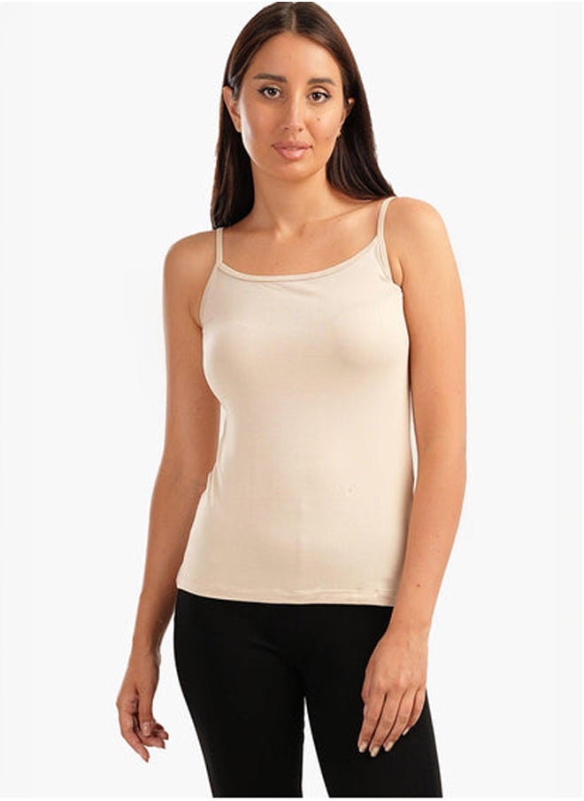 Carina Viscose Sleeveless Tank Top  - Image 1