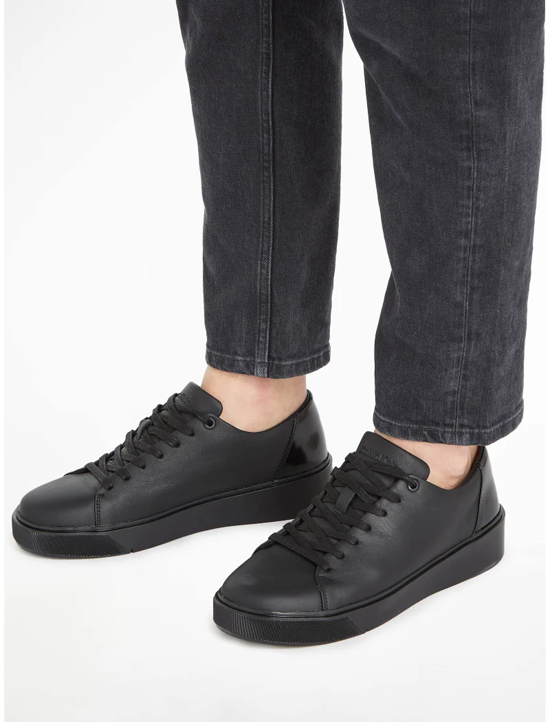 CALVIN KLEIN Leather Sneakers