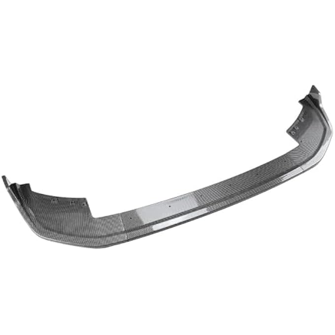 FINMOKAL Carbon Fiber Look Front Bumper Spoiler Lip Splitter Body Kit Compatible with BMW X2 U10 M Sport 2023 2024 2025 - Image 5