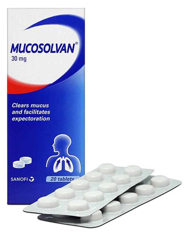 ميوكوسولفان Mucosolvan 30Mg Tablets- Pack Of 20 - Image 1