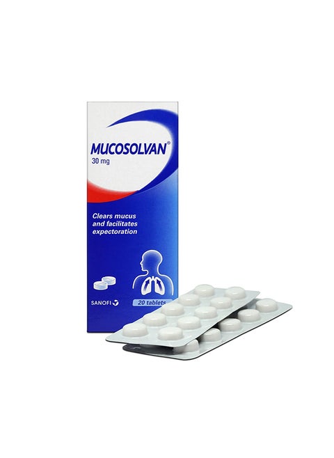 Mucosolvan 30 mg, 20 Tablets
