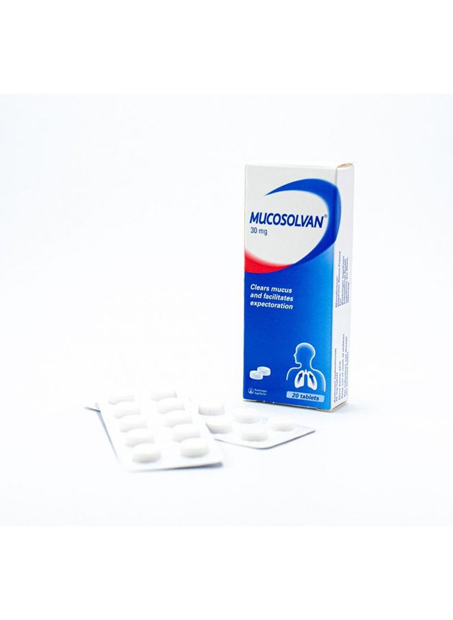 MUCOSOLVAN - Mucosolvan 30 mg, 20 Tablets - Image 1