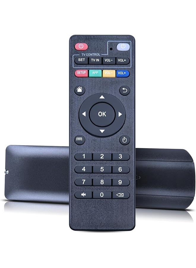 erorex - Replacement Remote Control Controller For Android Tv Box Mxq Mxq Pro Mxq 4K M8S M8N T95 T95M T95N T95X X96 X96Mini H96 H96 Pro Black - Image 1