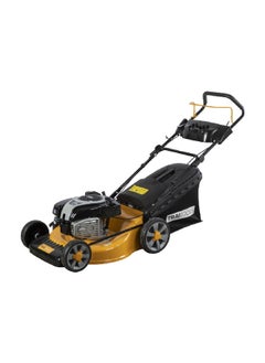 TRAITOOLS 3-In-1 Gas Powered Swivel Wheels Push Lawn Mower Black and Yellow 21 Inch CJ21GT3IN1B750  - Image 5