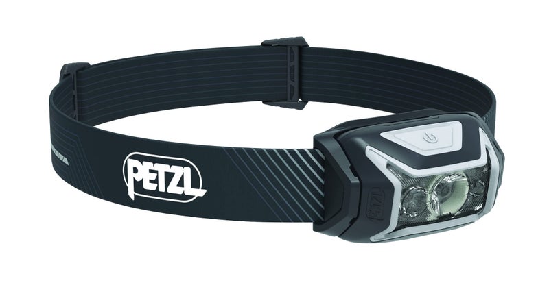 PETZL Actik Core, Rechargeable Front Lamp, Gray, U, Unisex-Adult - Image 1