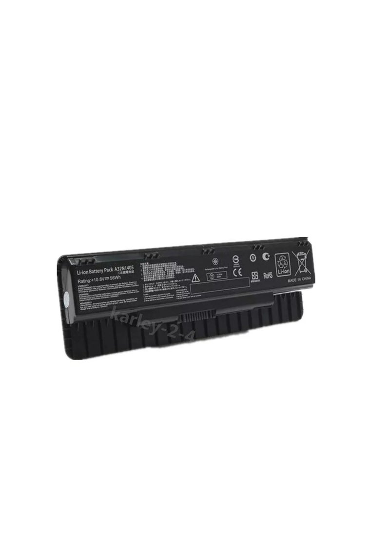 Terabyte 5200.0 mAh Replacement Laptop Battery For Asus N551ZU Black - Image 1