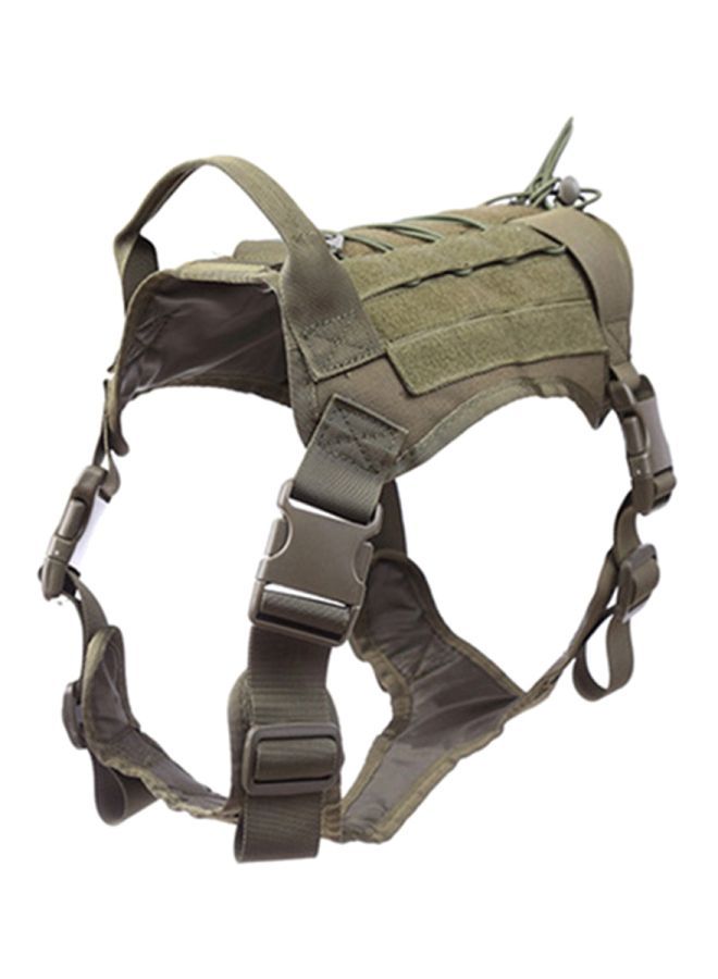 NIBEMINENT Adjustable Nylon Backpack Harness Green 18x4x12cm
